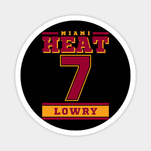 Miami Heat Lowry 7 Edition Champions Magnet